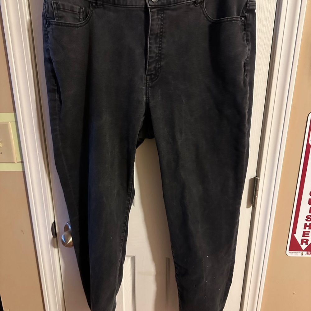 Lane Bryant Women's Gray Relaxed Jeans